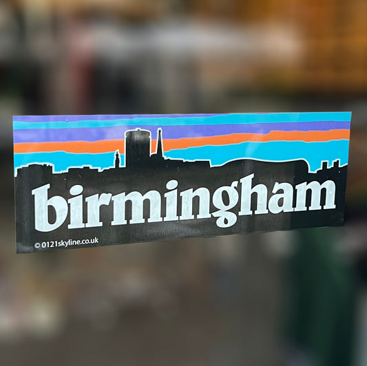 Skyline Window Sticker